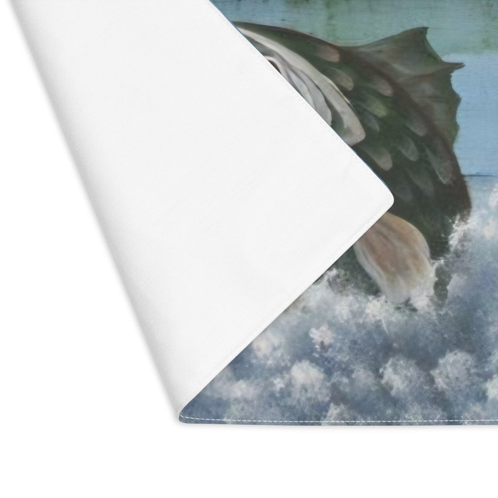 Bass Fishing Placemat – Largemouth Fish Art Table Mat